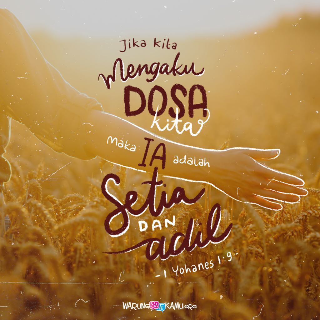 Yesus menghapus Noda dosa 